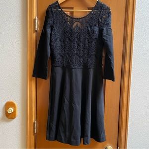 Black lace Lilly Pulitzer dress